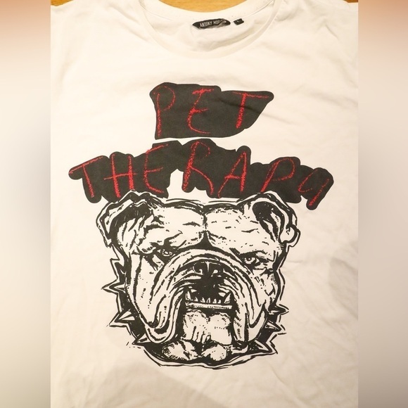 COPY - ANTONY MORATO  "Pet Therapy " graphic tee size Large - Picture 2 of 3